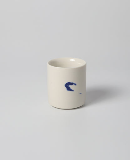 Blue Cloud Shot Cup